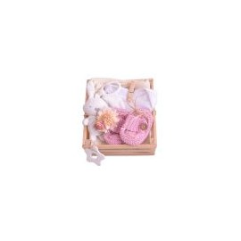 Caja de Regalo Fina para Niña: Conejito & Florales