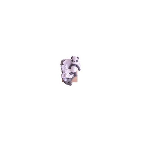 Canasta para Bebé Neutral: Sueños de Panda!