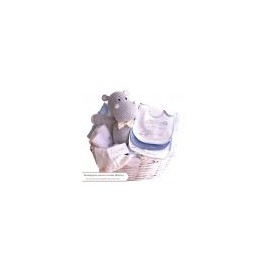 La Canasta Cool Hippo: Baby Blue