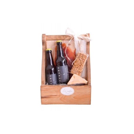 Canasta de Regalo con Cerveza, Queso & Cacahuate